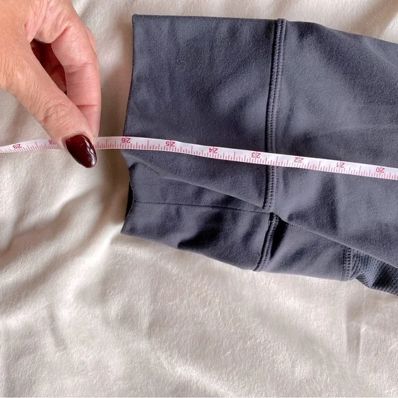 Athleta Salutation Stash Pocket Leggings | Size L | Charcoal Gray - Picture 8 of 8